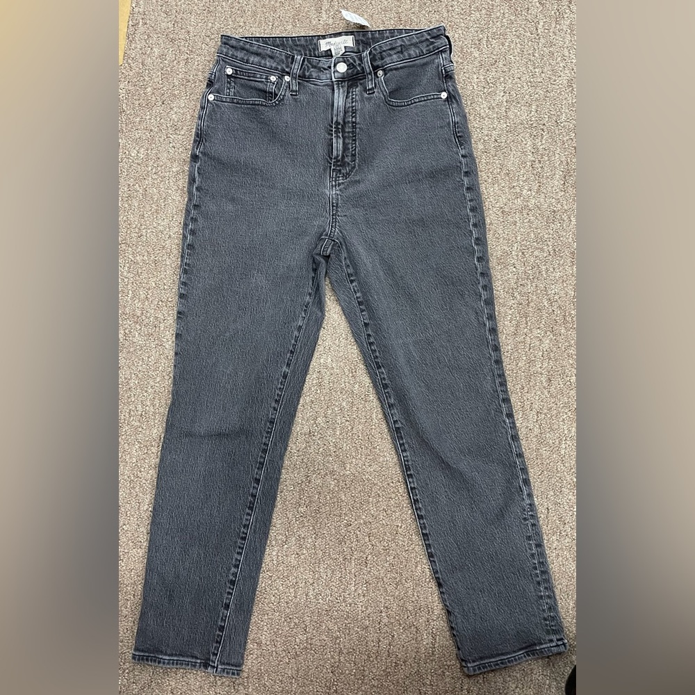 Madewell light black jeans size 30x27”